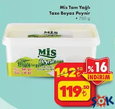 MİS TAM YAĞLI TAZE BEYAZ PEYNİR 750 G MİS TAM YAĞLI TAZE BEYAZ PEYNİR 750 G
